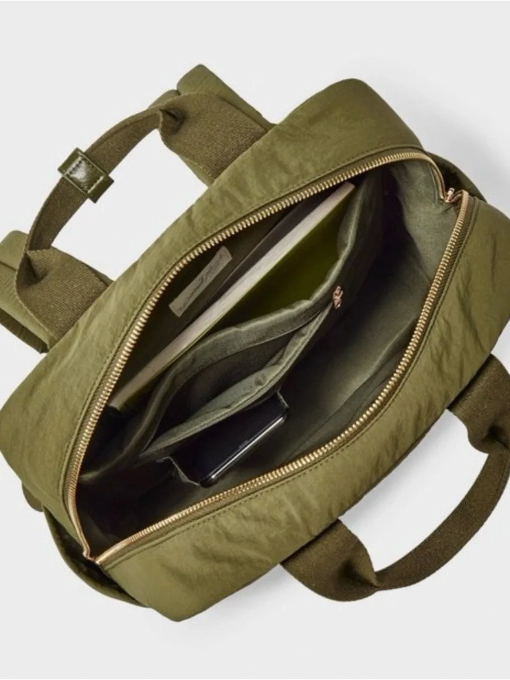 Universal Thread Olive Green Square Everyday Backpack - NEW!